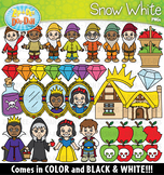 Snow White Kids Clipart Set {Zip-A-Dee-Doo-Dah Designs}