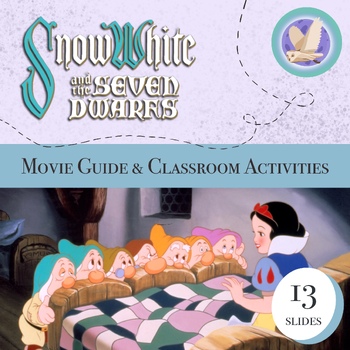 Preview of Snow White and the Seven Dwarfs Disney Movie Guide & Classroom Activities