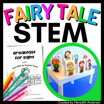 Preview of Snow White and the Seven Dwarfs STEM Activity - Fairy Tale STEM