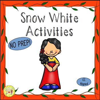 Preview of Snow White and the Seven Dwarfs Activities