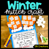 Snow Winter Mitten Crafts l Kindergarten Math Craft l The 