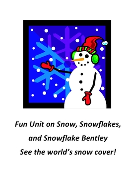 Preview of Snow and Snowflakes Webquest Digital