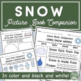 Snow and Winter Weather Mini Unit for Kindergarten (ELA & 