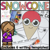 Snow cone craft | Summer craft | End of Year craft | Beach craft