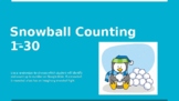 Snowball Counting 1-30