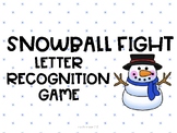 Snowball Fight Letter Recognition Game