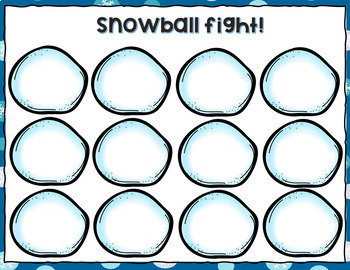 Indoor snowball fight with soft snowballs Word Search Activity Worksheet