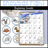 Snowball Fight with Polar Animals A-Z - Arctic Beginning S