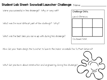Creat a Set of Indoor Snowballs - STEM Engineering Challenge by