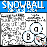 Snowball Letters and Beginning Sounds