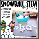 Snowball STEM: Fine Motor Phonics Fun!