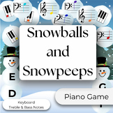 Snowballs & Snowpeeps Piano Game