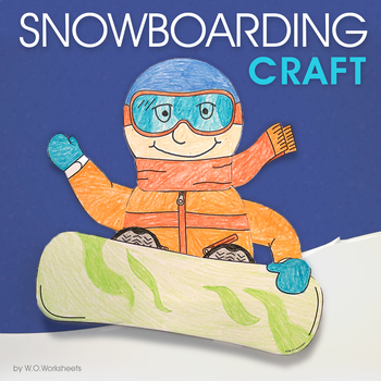 houder dosis Expertise Snowboarding Craft - Winter Sports by WOWorksheets | TPT