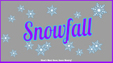 Snowfall- Vocal canon, Orff/unpitched/recorder parts, K-5 