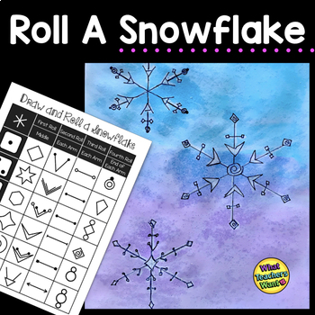 Preview of Snowflake Art Project