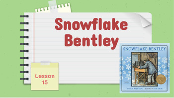 Preview of Snowflake Bentley (3rd Grade Bookworms ELA) Module 3 Unit 2