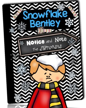 Preview of Snowflake Bentley Notice and Note Interactive Book Study