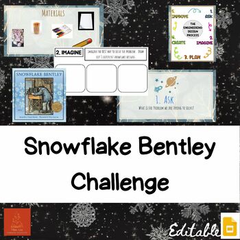 Preview of Snowflake Bentley STEM Challenge