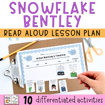 Preview of Snowflake Bentley Winter Interactive Read Aloud | Lesson Plan and Activities