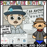 Snowflake Bentley craft | Snowflake Bentley activity | Winter