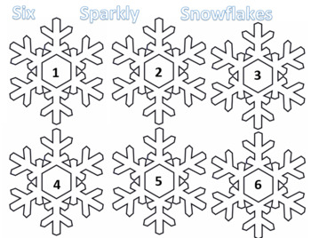 Preview of Snowflake Bingo Dauber Activity (#6)