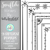 Snowflake Borders by Kelly B