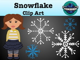 Snowflake Clip Art Package