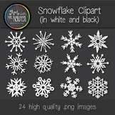 Snowflake Clipart - Winter Clip Art