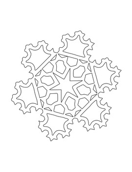 Snowflake Mandalas Coloring Book – Vermont Snowflakes