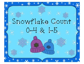 Preview of Snowflake Count 1-5