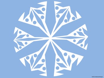 Snowflake Cutouts by AbstractDesigns