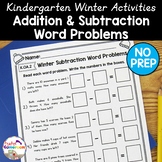 Kindergarten Winter Word Problems