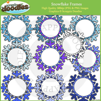 Preview of Snowflake Frames