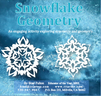 Preview of Snowflake Geometry–A Holiday Art and Math Activity