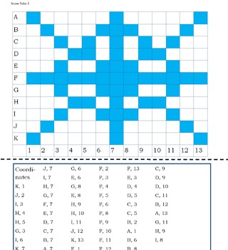 Preview of Snowflake Graphing- 4 styles