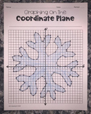 Snowflake Graphing on the Coordinate Plane Mystery Picture