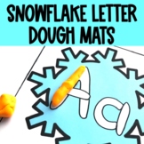 Snowflake Letter Dough Mats 