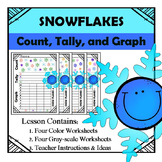 Snowflake Math - Count, Tally, & Graph