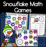 Snowflake Math Number Sense Activities and Centers for Kin
