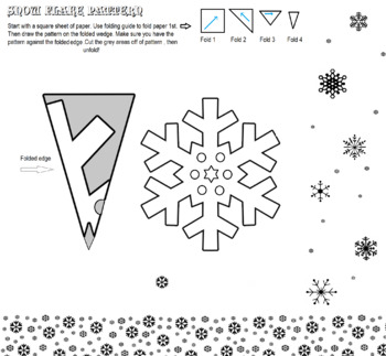 Preview of Snowflake Pattern Easy