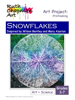 Snow Flakes print art print art at