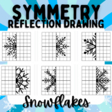 Snowflake Reflection Symmetry Drawing Activity Using a Mir