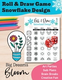 Snowflake Roll and Draw