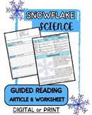 Snowflake Science - Reading Article and Questions - Digita