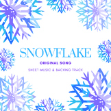 Snowflake-Sheet Music & Backing Track