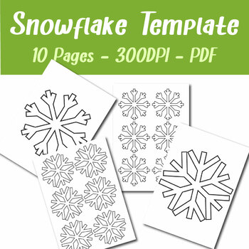 10 Amazing Snowflake Templates and Patterns