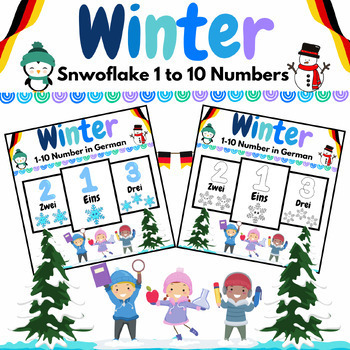 Mini Eraser Math Snowflakes Winter Centers by Positively Learning