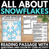 Snowflake Unit - Christmas Reading Comprehension Activitie