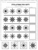 Snowflake Worksheet Pack