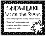 Snowflake Write the Room Center